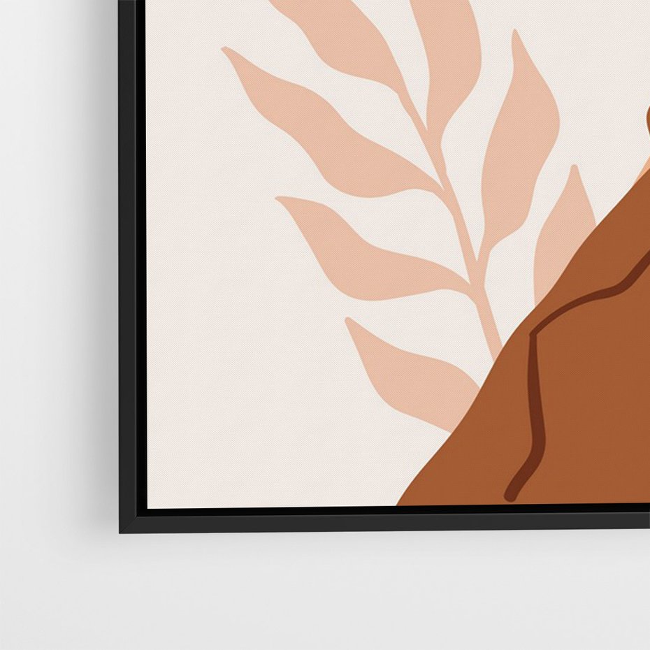 Obraz w ramie 70x100 - Kobieca Pasja - nowoczesny plakat, styl retro - rama czarna