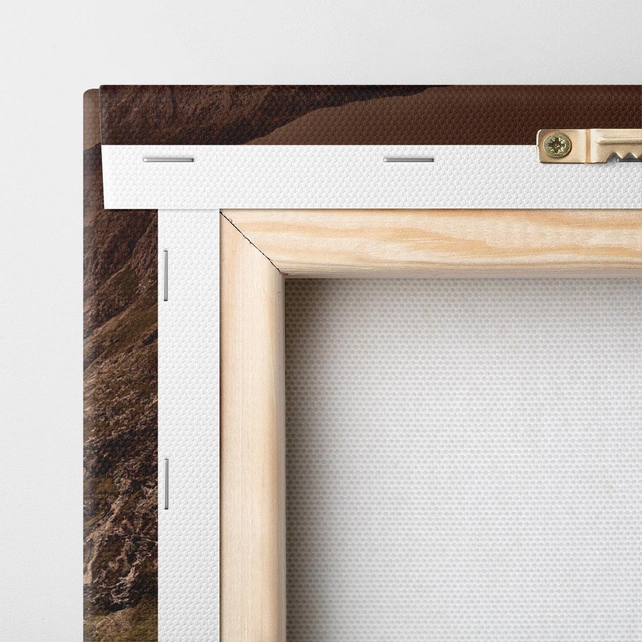 Obraz na płótnie 140x70 - Górska sceneria - góry, krajobraz