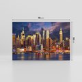 Obraz na płótnie 70x50 - Miasto Nocy - Nowy Jork, miasto