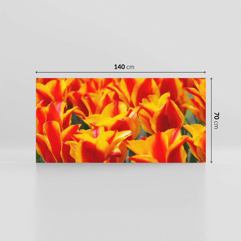 Obraz na płótnie 140x70 - Kwiatowa natura - kwiat, kwiaty