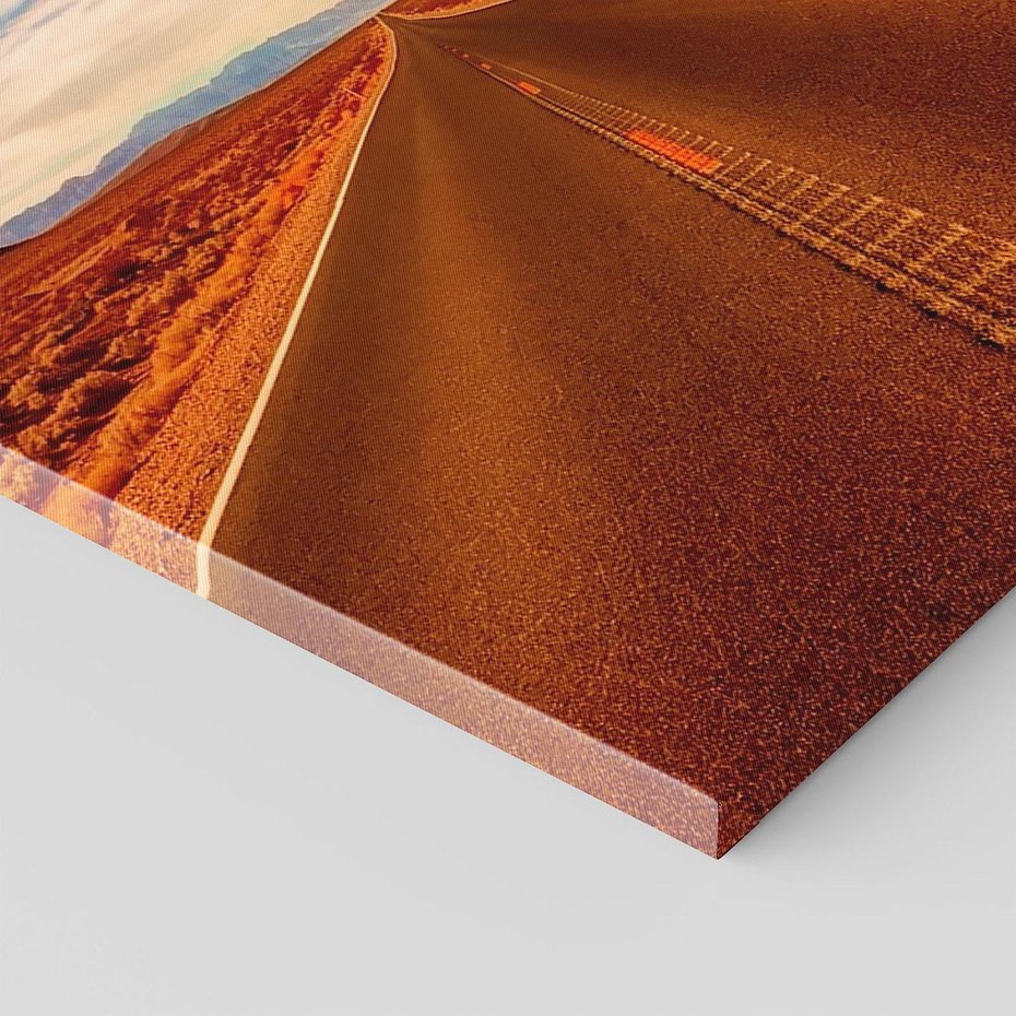 Obraz na płótnie 70x100 - Przygoda na pustynnej drodze - droga, pustynia