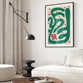 Plakat bez ramy 21x30 - Boho Widoki - abstrakcyjny obraz, plakat