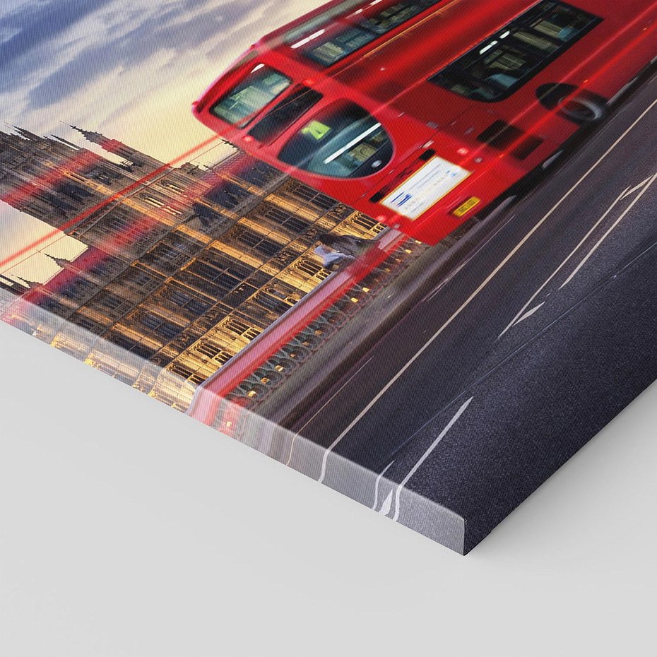 Obraz na płótnie 50x70 - Big Ben - ikona Londynu - Londyn, Big Ben