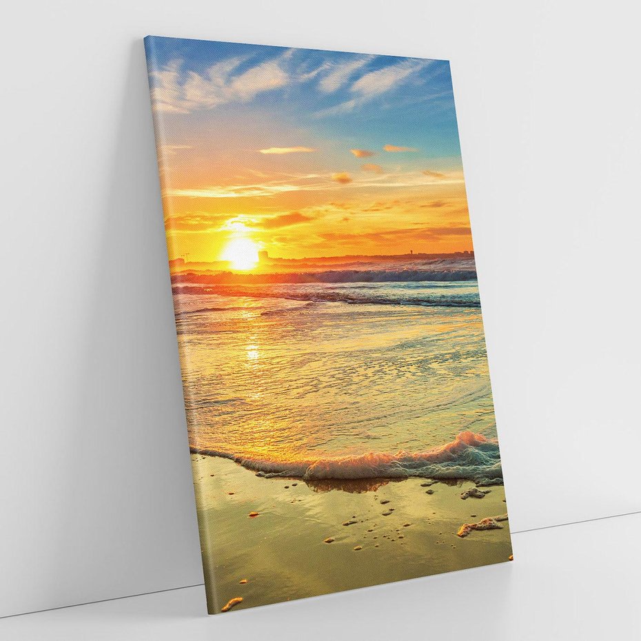 Obraz na płótnie 70x100 - Magia Chwil - zachód słońca,