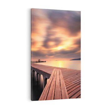 Obraz na płótnie 70x100 - Marina nad Oceanem - Tajlandia, marina