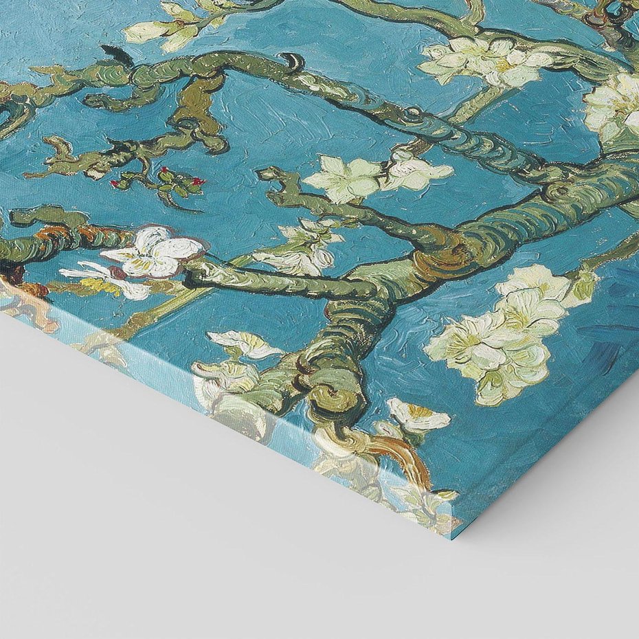 Obraz na płótnie 80x120 - Almond blossom 1890, Vincent van Gogh - Reprodukcja - reprodukcja, obraz na płótnie
