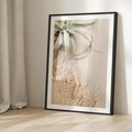 Plakat bez ramy 30x40 - Aloes w Stylu Boho - kompozycja, wiklina