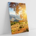 Obraz na płótnie 80x120 - Bliskość natury - góry, drzewo