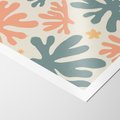 Plakat bez ramy 21x30 - Boho Wybuch - boho formy, kształty