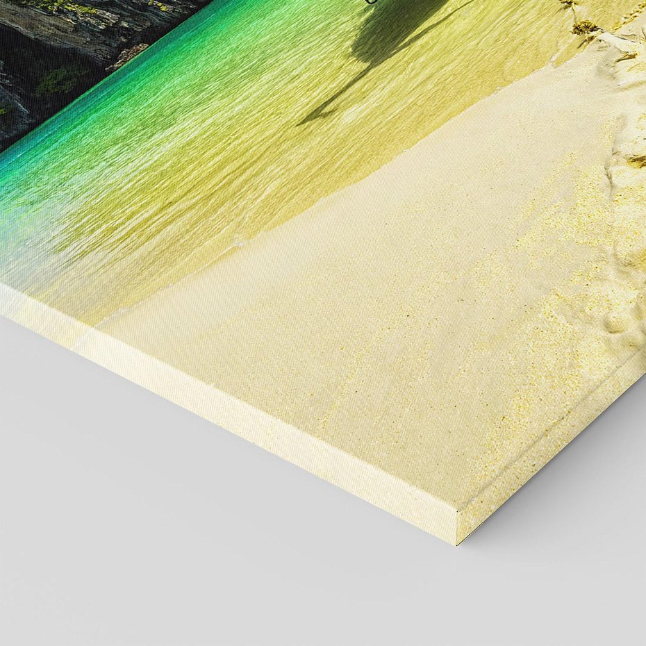 Obraz na płótnie 70x100 - Łódź nad Morzem - łodź, morze