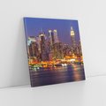 Obraz na płótnie 70x70 - Dusza Ameryki: miasto nieprzespanych nocy - Ameryka, USA