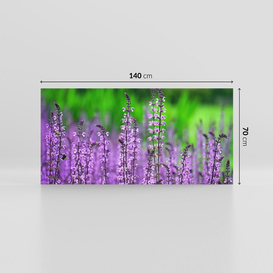 Obraz na płótnie 140x70 - Lawendowy urok - lawenda, kwiaty