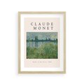 Plakat w ramie 30x40 - Claude Monet: Reprodukcja - Claude Monet, reprodukcja plakat - rama drewno
