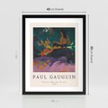 Plakat w ramie 40x50 - Paul Gauguin: Reprodukcja - Paul Gauguin, reprodukcja - rama czarna
