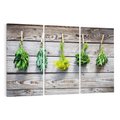 Obraz na płótnie 120x80 - Zielenina: Harmonia natury - zielenina