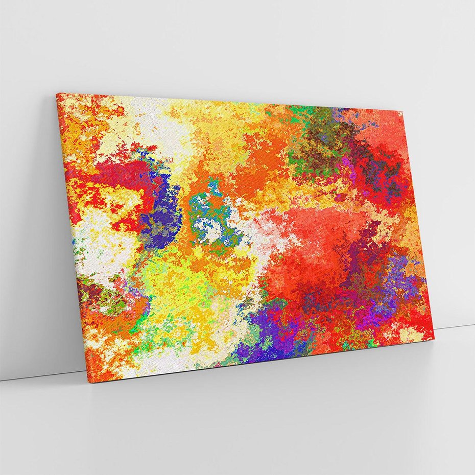 Obraz na płótnie 70x50 - Abstrakcja wyraz artystyczny - abstrakcja