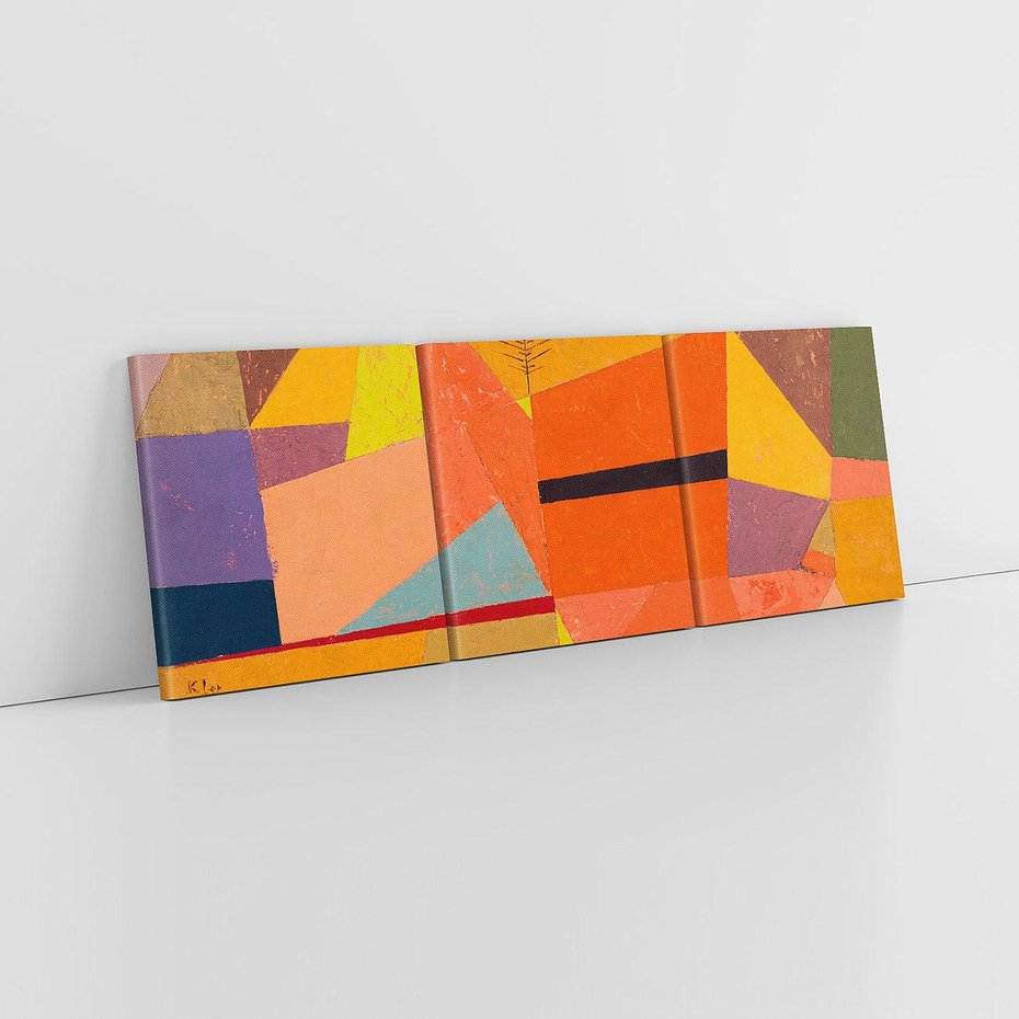 Obraz na płótnie 150x50 - Joyful Mountain Landscape 1929, Paul Klee - Reprodukcja - reprodukcja, obraz na płótnie