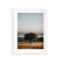 Plakat w ramie 30x40 - Siła Natury - drzewo, pejzaż - rama biała