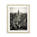 Plakat w ramie 40x50 - Dusza wielkiego miasta - Manhattan, Nowy Jork - rama drewno