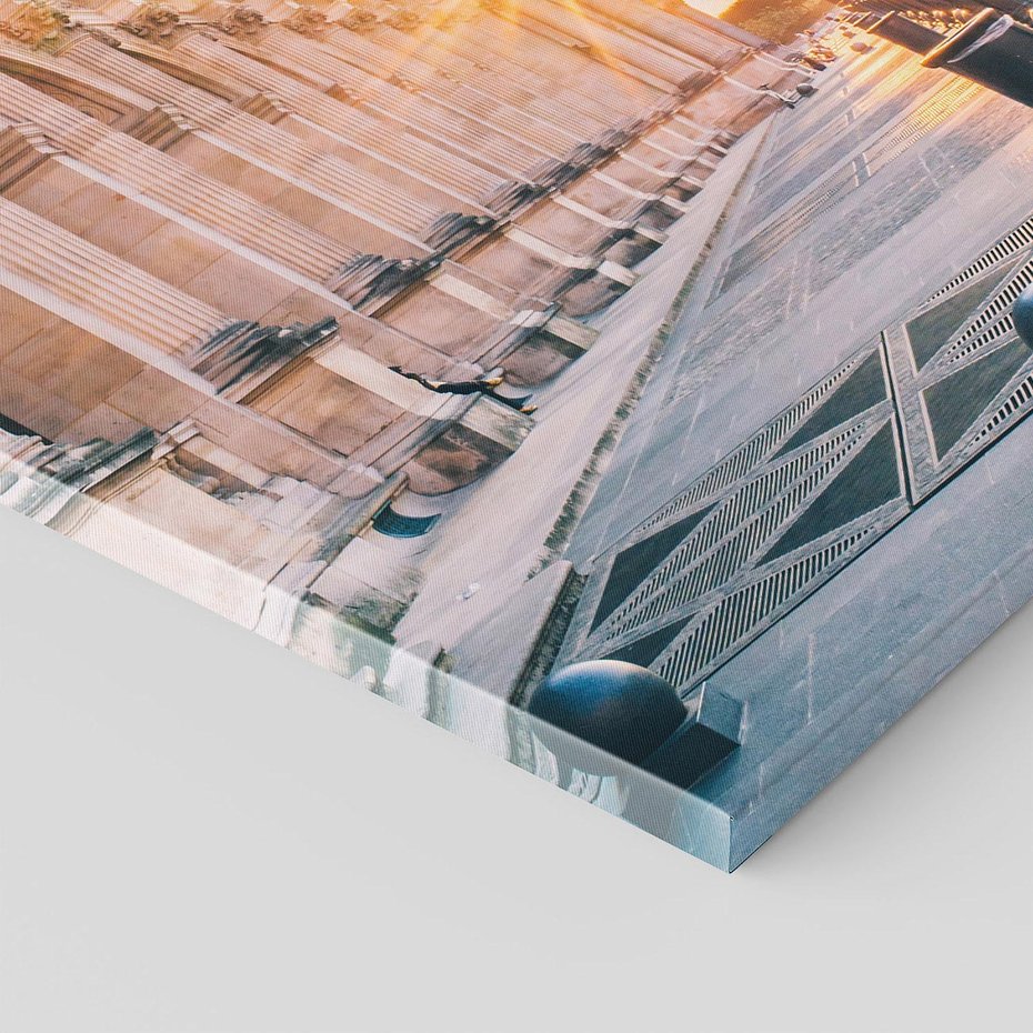 Obraz na płótnie 70x100 - Magiczne spacery - uliczka, perspektywa