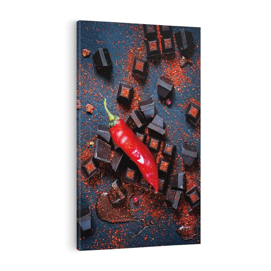 Obraz na płótnie 50x70 - Papryka w Restauracji - restauracja, papryka