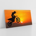 Obraz na płótnie 100x50 - Adrenalina motocyklowego motocrossu - motocykl, motocross