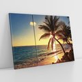 Obraz na płótnie 120x80 - Rajski Widok - zachód słońca,