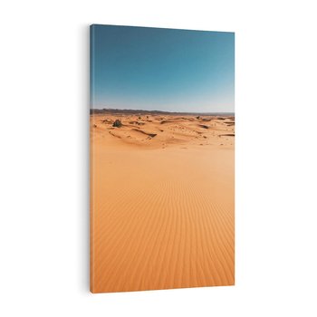 Obraz na płótnie 70x100 - Piasek w Przytulnym Wnętrzu - pustynia, piasek