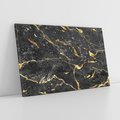 Obraz na płótnie 120x80 - Egzotyczny Blask - marmur, złoto