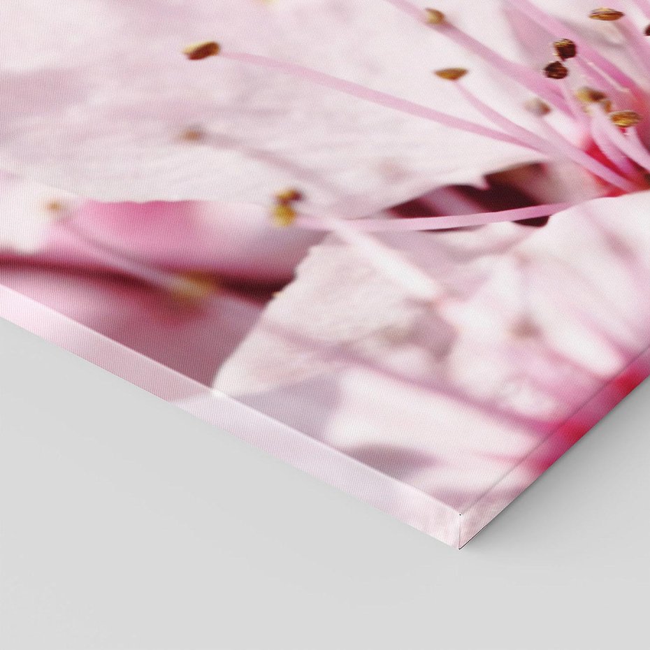 Obraz na płótnie 100x70 - Kwitnąca Wiśnia - kwiaty, kwitnąca