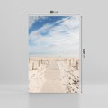 Obraz na płótnie 80x120 - Ścieżka na plaży - plaża, ścieżka