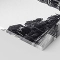 Obraz na płótnie 80x80 - Echa Historii - czarno biała fotografia, koloseum