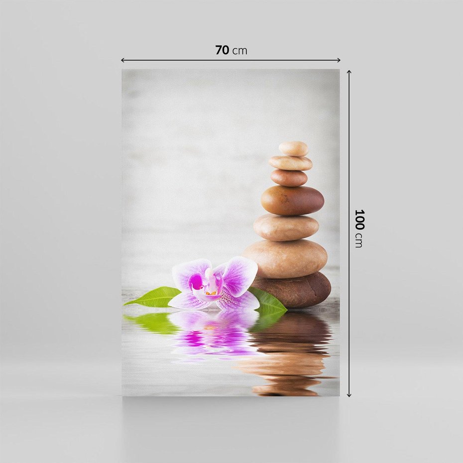 Obraz na płótnie 70x100 - Spa japońskie: sztuka relaksu - spa, japońskie