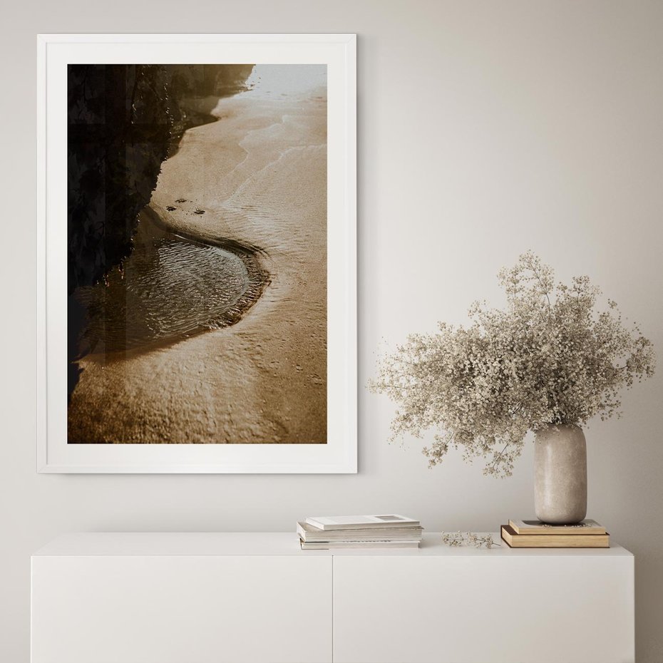 Plakat bez ramy 30x40 - Relaksujący Raj - plaża, morze