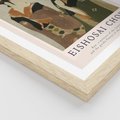 Plakat w ramie 50x70 - Reprodukcja Japońskiej Grafiki - eishosai choki, reprodukcja grafiki - rama drewno