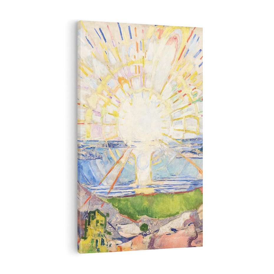Obraz na płótnie 80x120 - "Solenintro" (1912-1913) Edvard Munch - Reprodukcja - reprodukcja, obraz na płótnie