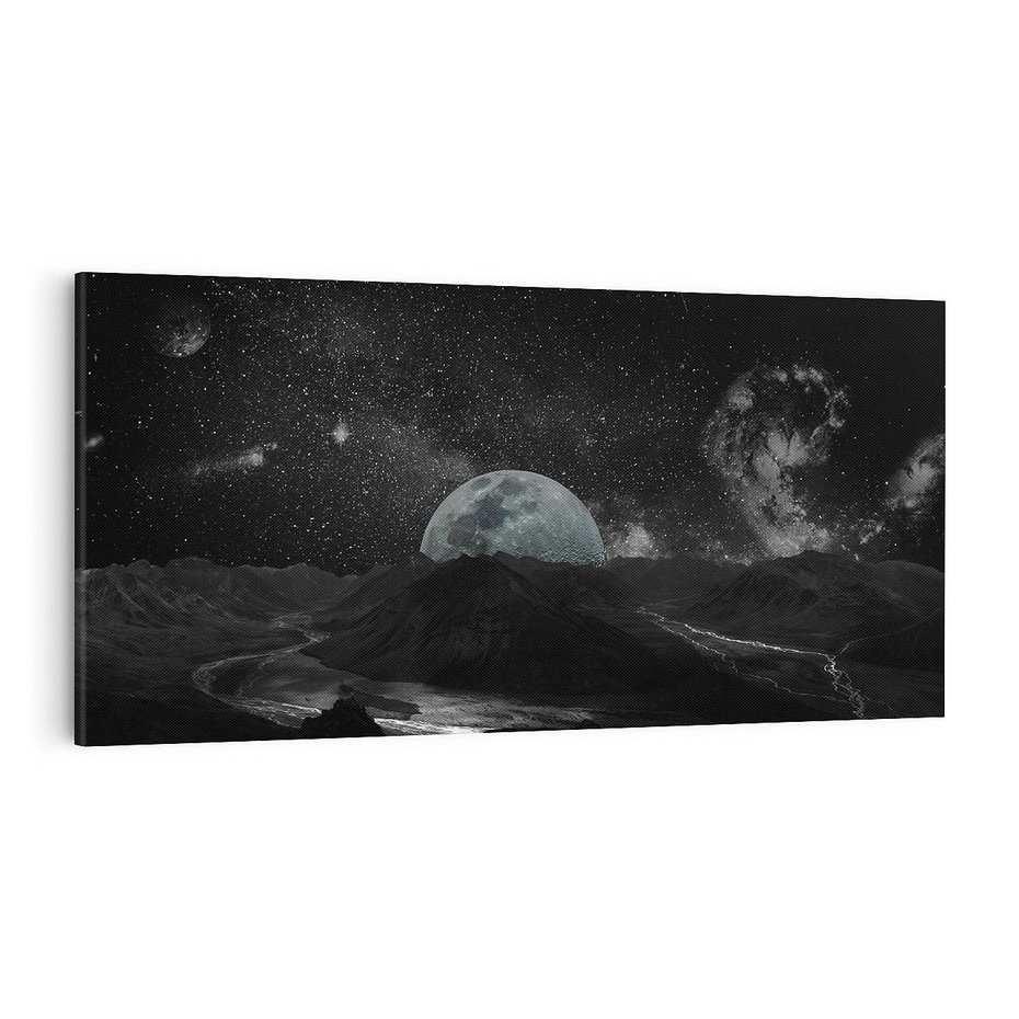 Obraz na płótnie 100x50 - Kosmiczne piękno: ziemia z lotu ptaka - kosmos, ziemia