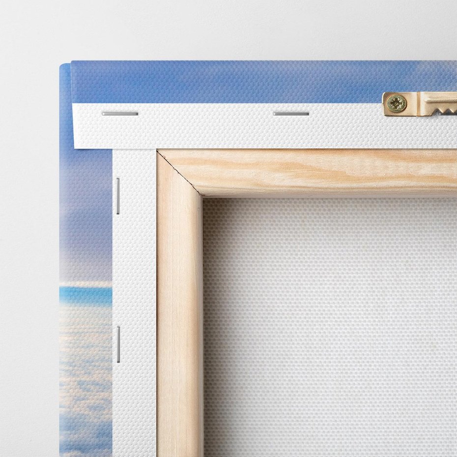 Obraz na płótnie 70x50 - nieskończoność nad głową - niebo, chmury