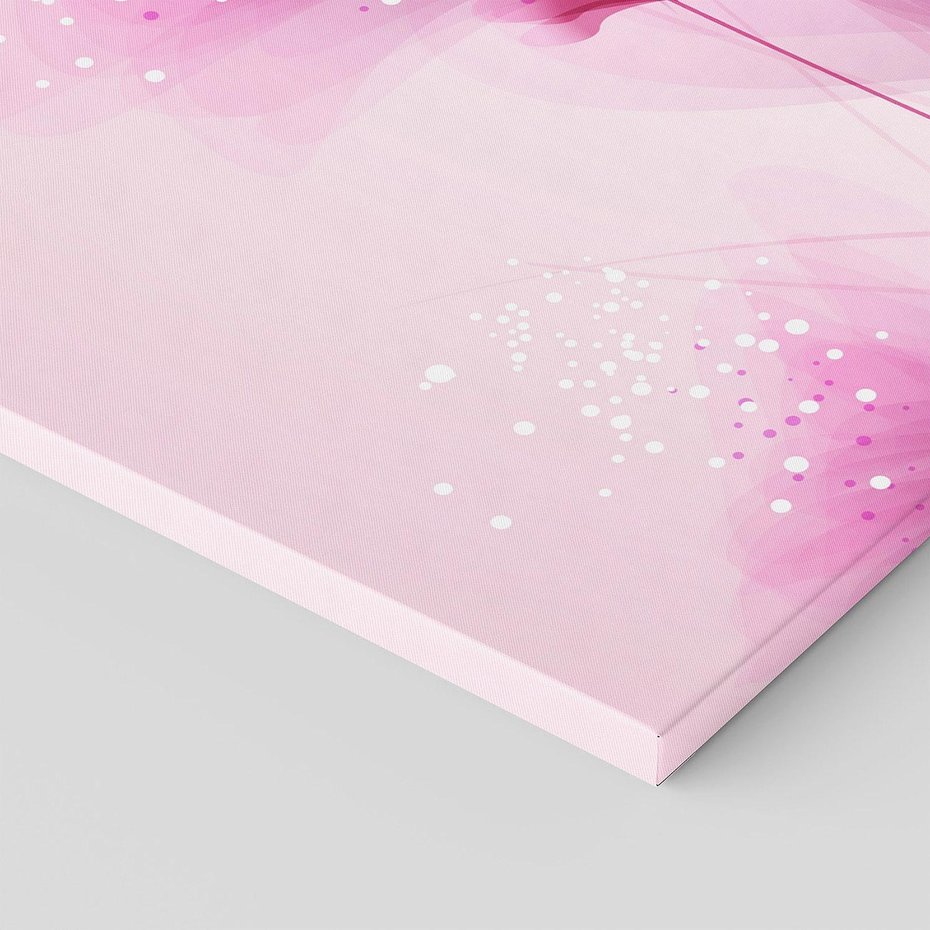 Obraz na płótnie 150x50 - Akwarelowe Kwiaty w Pastelach - kwiaty, akwarelowe