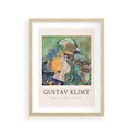 Plakat w ramie 30x40 - Sztuka z Reprodukcją G. Klimta - Gustav Klimt, reprodukcja - rama drewno