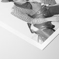 Plakat bez ramy 21x30 - Dziki Zachód - retro zdjęcie, czarno białe