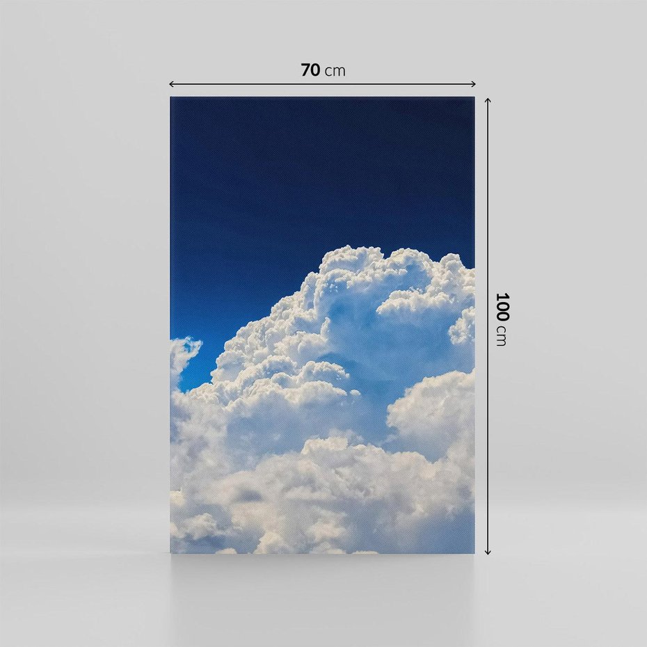 Obraz na płótnie 70x100 - Niebo i chmury - niebo, chmury