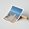 Plakat bez ramy 30x40 - Oaza spokoju - plaża, morze