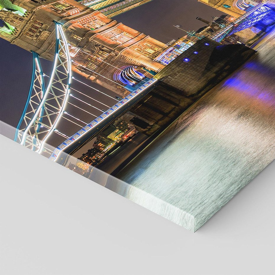 Obraz na płótnie 40x40 - Ikoniczny Tower Bridge - Most, Londyn