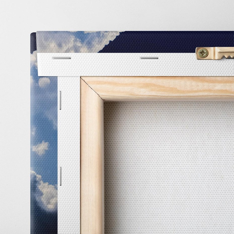 Obraz na płótnie 70x100 - Niebo i chmury - niebo, chmury