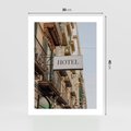 Plakat bez ramy 30x40 - Magiczne Spacery - hotel, uliczka