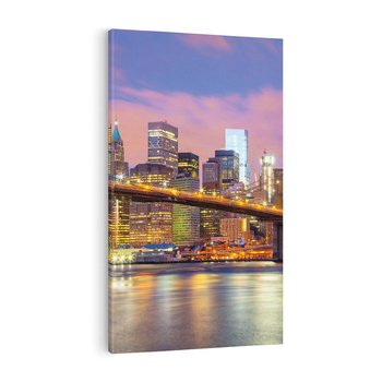 Obraz na płótnie 70x100 - ikona Nowego Jorku - most, Nowy Jork