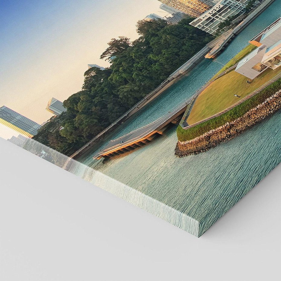 Obraz na płótnie 120x80 - Azja miasto architektonicznej ekstrawagancji - Azja, miasto