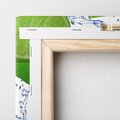 Obraz na płótnie 80x80 - Świeże limonki - limonki, woda