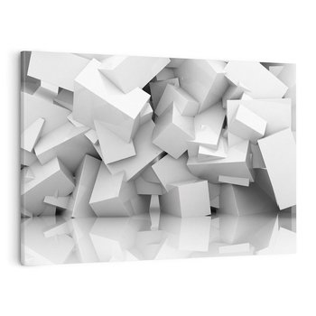 Obraz na płótnie 70x50 - Odkryj niezwykłą formę - 3D, abstrakcja